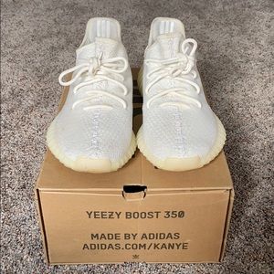 Yeezy 350 cream / triple white